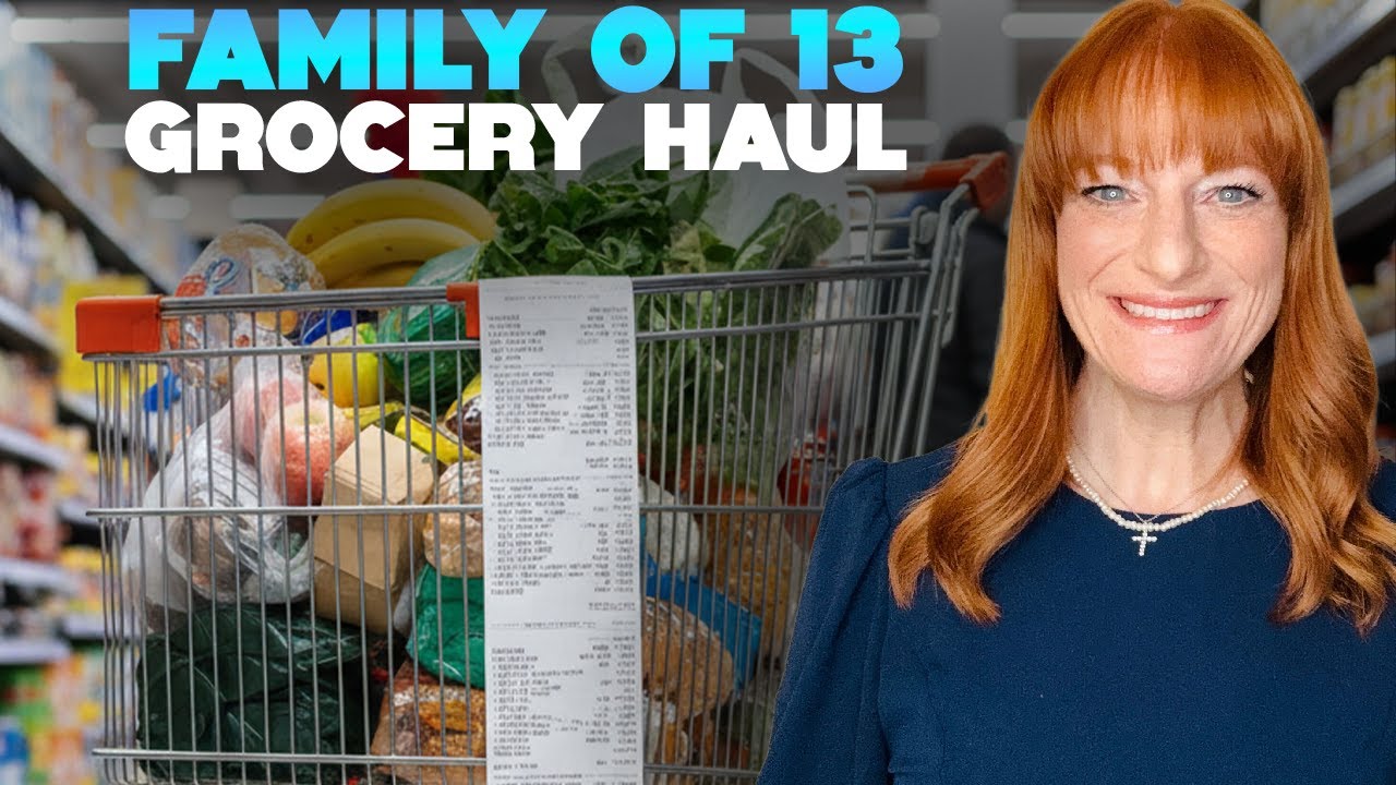 Еженедельный закуп продуктов для семьи из 13 человек