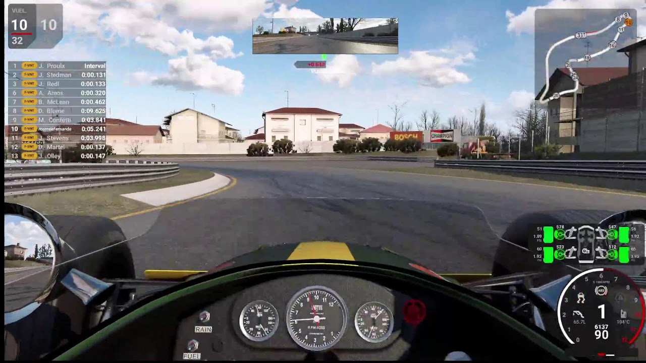 AUTOMOVILISTA 2 F-VINTAGE IMOLA1971