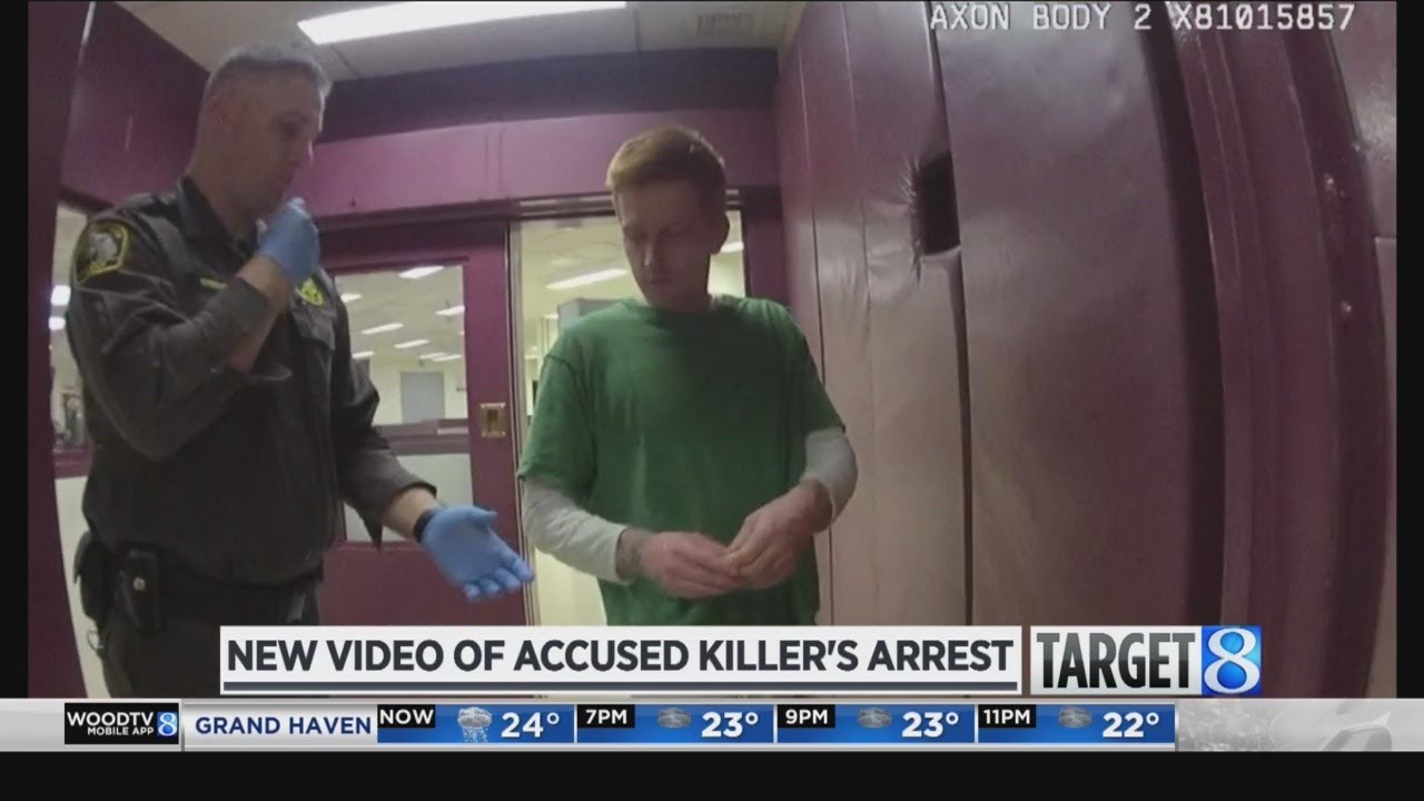 GRPD videos: Suspect calm after body parts found