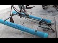 Homemade invention - How to do PVC bike boat destruction - Version 1