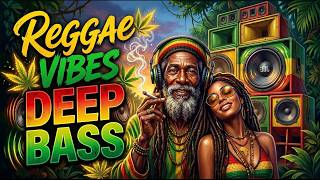Stormy Night Reggae 🌙 Low Bass Dub Under Storms | Deep Bass Chill for Relaxing, Focus & Sleep