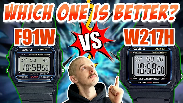 Casio W-217-H Review ⌚️ Casio F91W vs W217H 🥊 Which One Is Better? 🤔  #casio #comparison #review