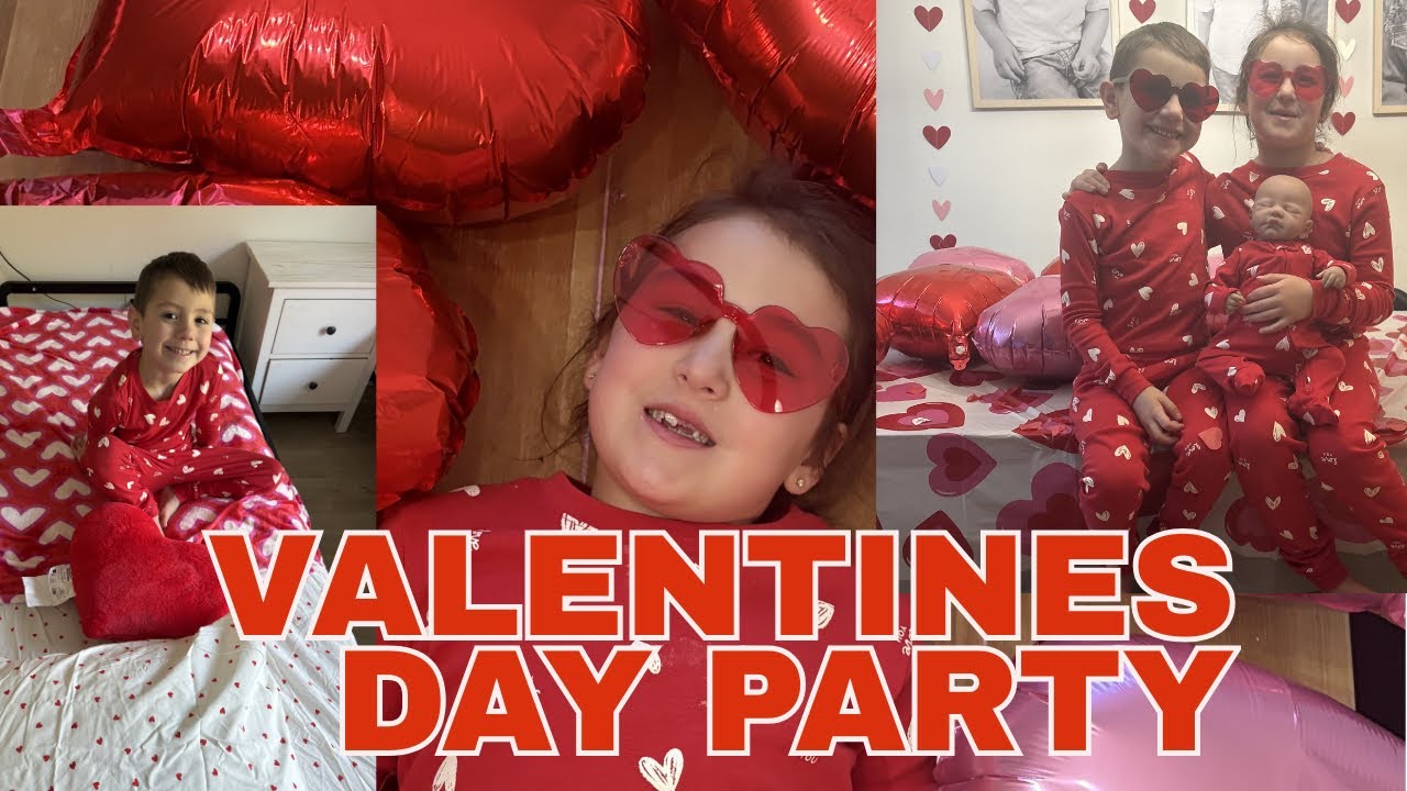 Valentines Day Party at The McGraths Family! 