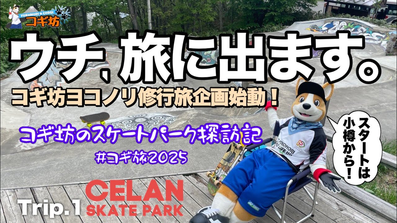 コギ坊のスケートパーク探訪記 Trip.1  〜CelanSkatePark〜