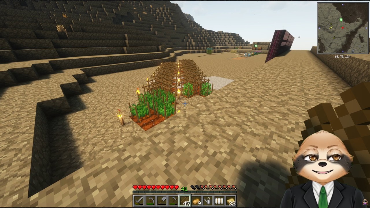 [Minecraft] Reclamation Modpack Day 2 | Lazy crop automation doesn't ...