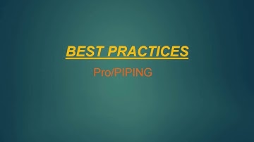 Piping creation in Proe/creo