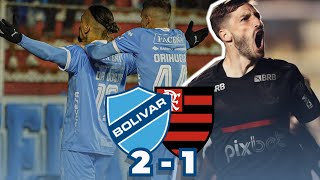 CLUB BOLIVAR 2-1 FLAMENGO |RESUMEN Y GOLES