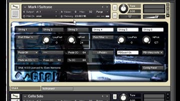 Gtak4 String and Fret Splits