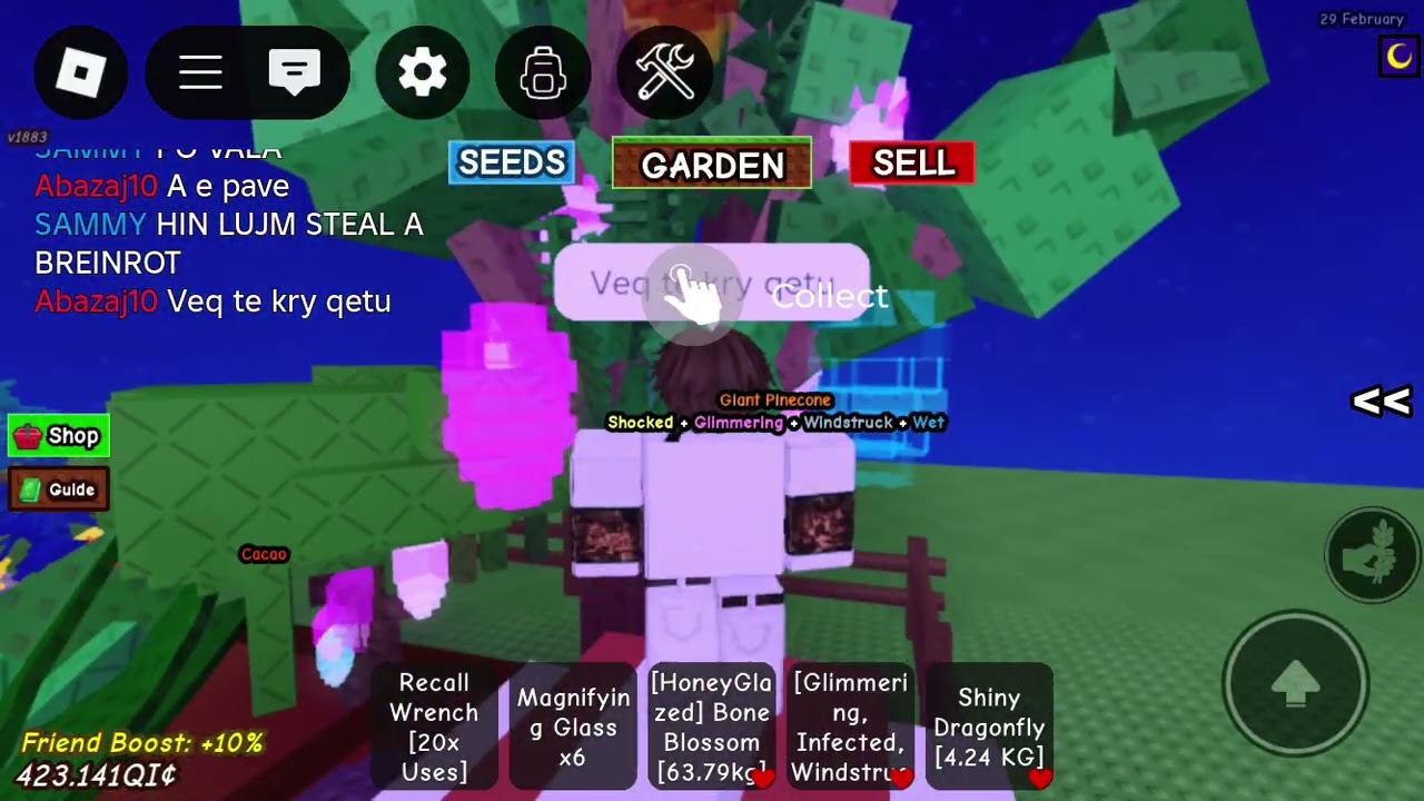 Sod kemi lu grow a garden