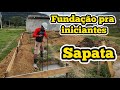 Como fazer fundação pra sobrado sapata pra iniciantes