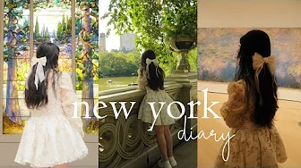 🍎 🏙 🚕 ✨ new york diary | 3 days of art museums, cafes, and shopping (seeing Starry Night, eeee!)