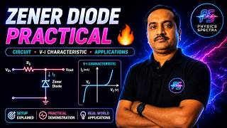 Zener Diode Practical with Circuit Diagram | Viva + Observation + Theory