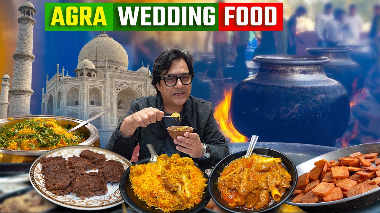 Indian Wedding Food in Agra | Muslim Wedding Food In Agra | Cooking Wedding Food in Bulk