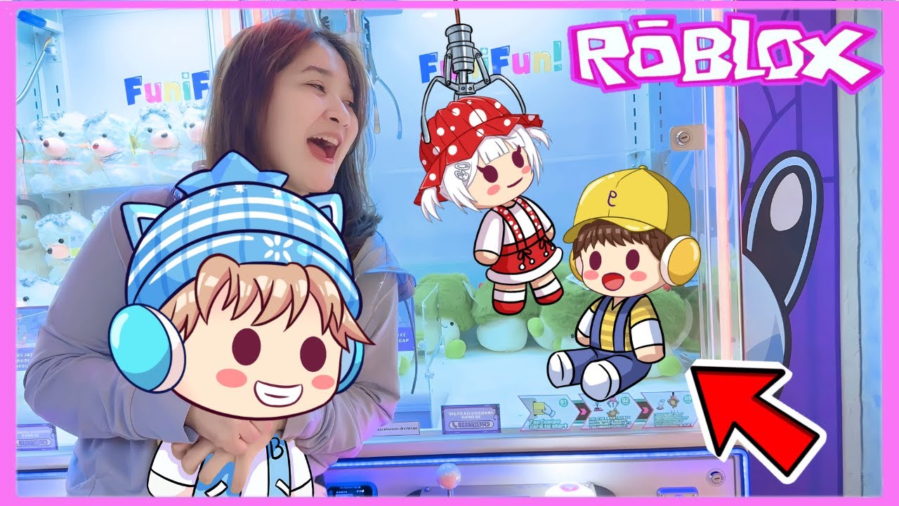 Pertama Kali MAIN MESIN CAPIT Sama Bo, Cia dan Cio (ROBLOX) @BANG BOY GAMING