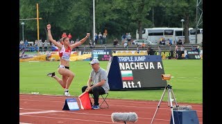 Alexandra Nacheva Bul - 13.81M - Silver Medal, Triple Jump Women, European U20 Championships, 2019