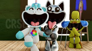 Love letter with metal catnap- poppy play time chapter 3 #shorts #catnap #craftycorn #kickenchicken