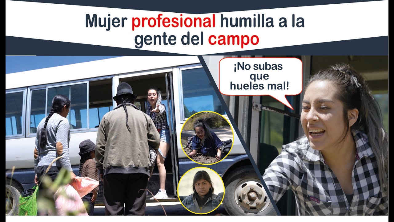 Mujer profesional HUMILLA a la gente del CAMPO, hasta que le pasó esto