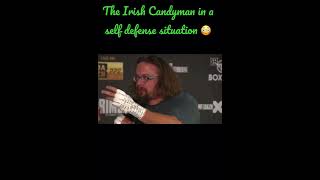 Sam Hyde brings intensity to a self defense situation during fight interview || Sam Hyde Clips/Memes Net Worth
