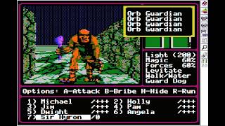 Might and Magic II Apple II exploration series (18, 25 total): Dawn's Cavern and Murray's Cave