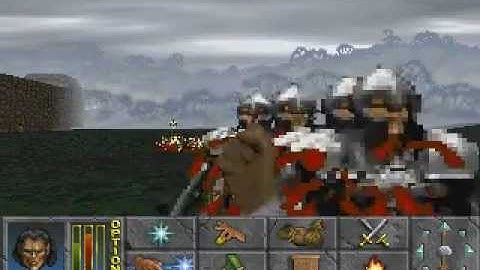 The Elder Scrolls II: Daggerfall - Test Recording (Fighting the guards)