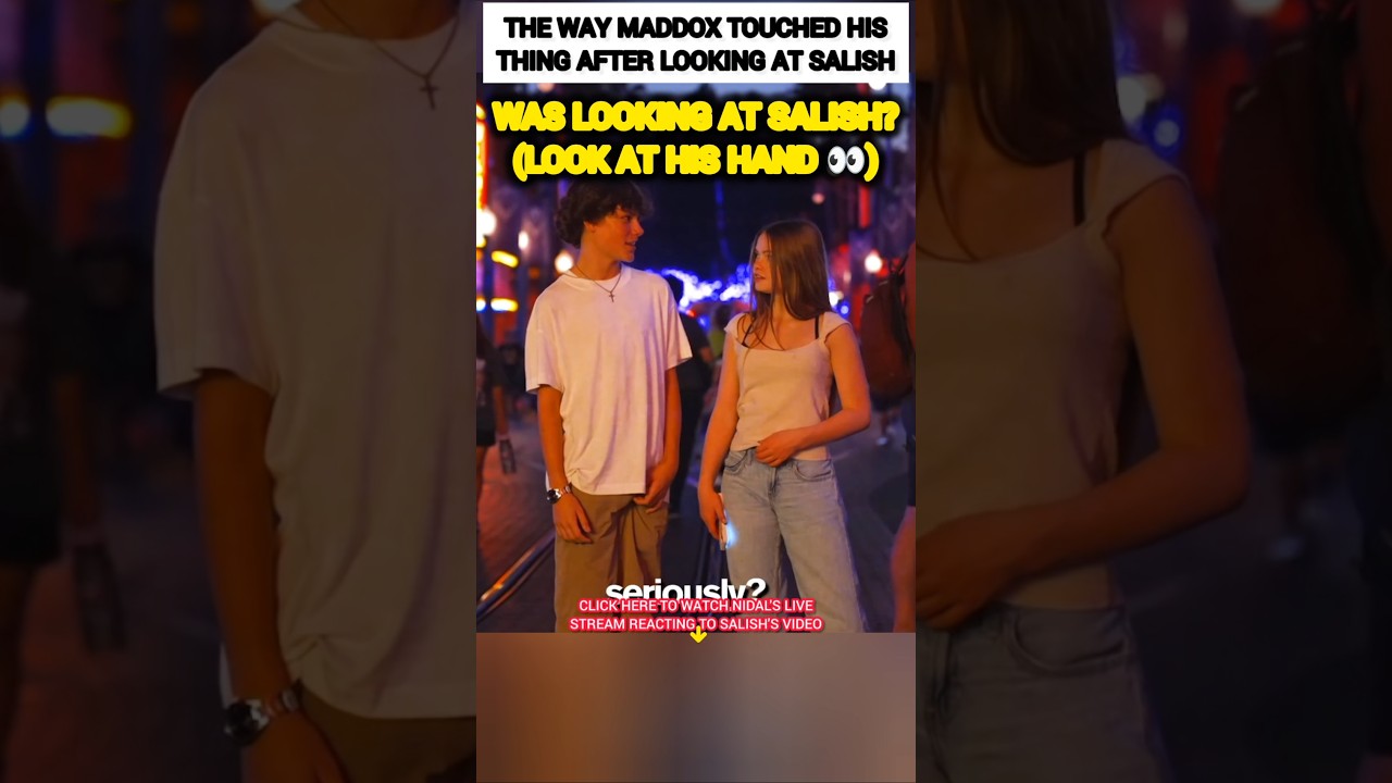 ТО, КАК Мэддокс прикоснулся к своей вещи после просмотра Salish Matter?!😳😭 