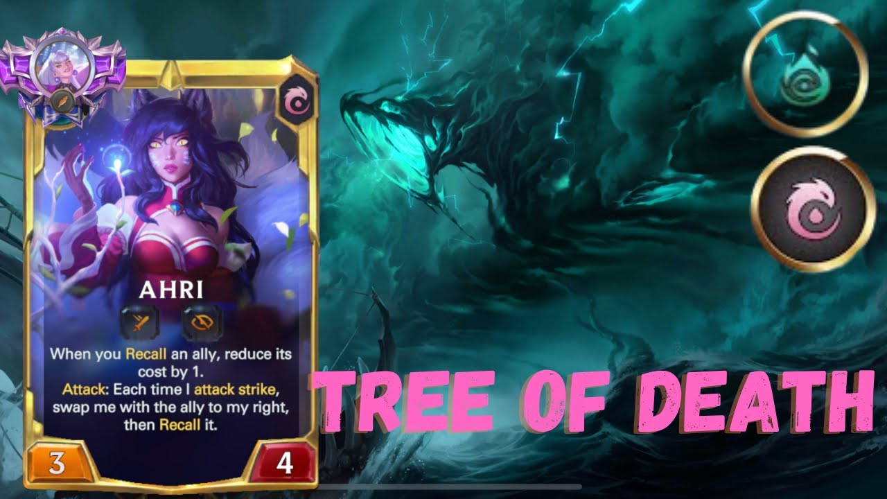 Ahri Viego Deck | Tree of Death | Legends of Runeterra| Elite4in1| Master Player| Encroaching Mist