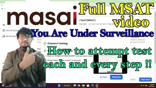 Live Demo Of MSAT Masai School || Don't skip ||Never Do these mistakes screenshot 5