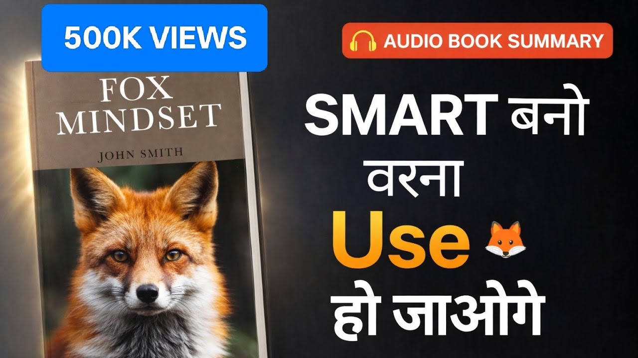 लोग आपको हल्के में लेते हैं? Fox Mindset अपनाओ |  #TheFoxMindset book summary in Hindi 