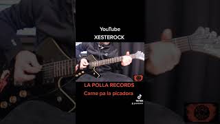 Video thumbnail of "LA POLLA RECORDS - Carne pa la picadora (guitar cover guitarra) PUNK TUTORIAL #tabs #tablatura"