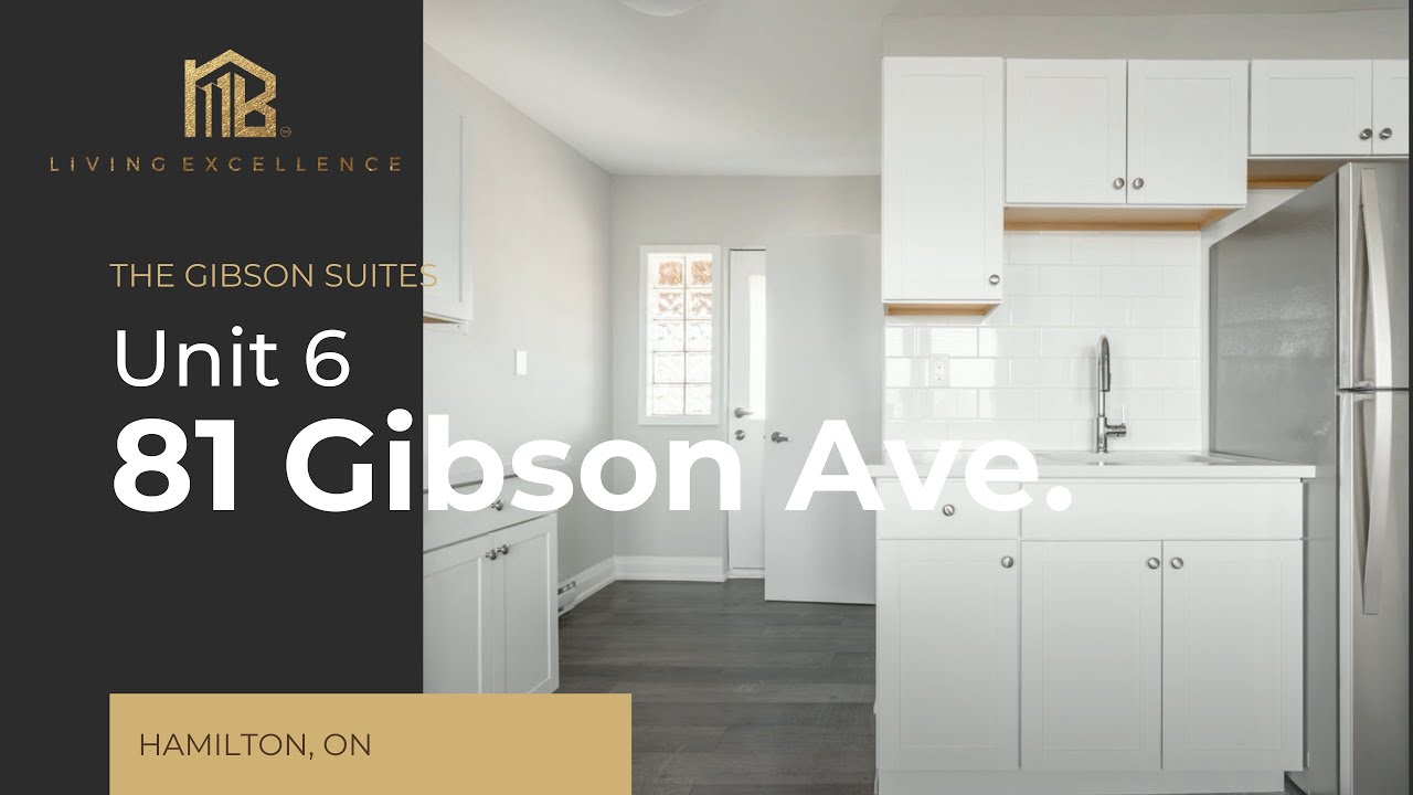 Unit 6 81 Gibson Ave., Hamilton ON YouTube
