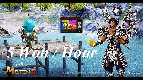 Metin2 Won Farming Guide part5: Fishing Jigsaw Event