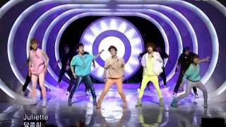 SHINee - Juliet + Talk to you @ SBS Inkigayo 인기가요 090607 - YouTube