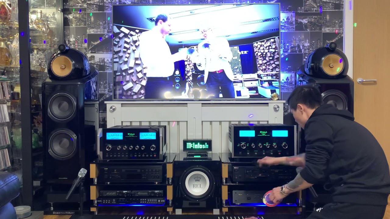 Jimmie trinh B&w 802d2 diamonds black piano