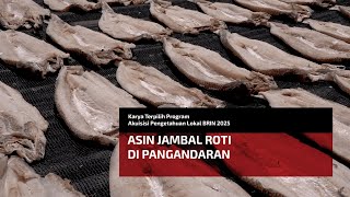 Asin Jambal Roti di Pangandaran