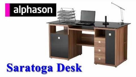 Alphason Saratoga Desk Assembly Video