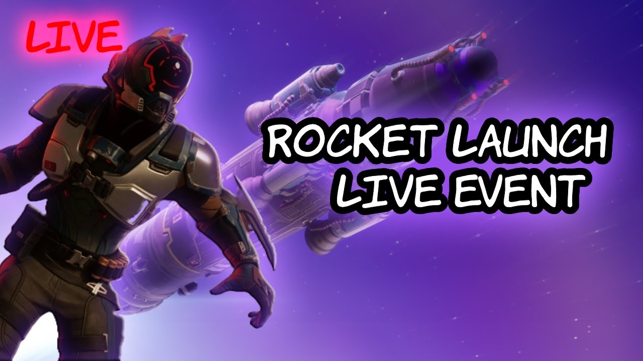 LIVE Fortnite OG Rocket Launch Event - YouTube
