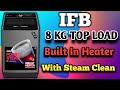 IFB 8 Kg Top Load Washing Machine ⚡ Built in Heater ⚡ TL- SBRS Aqua