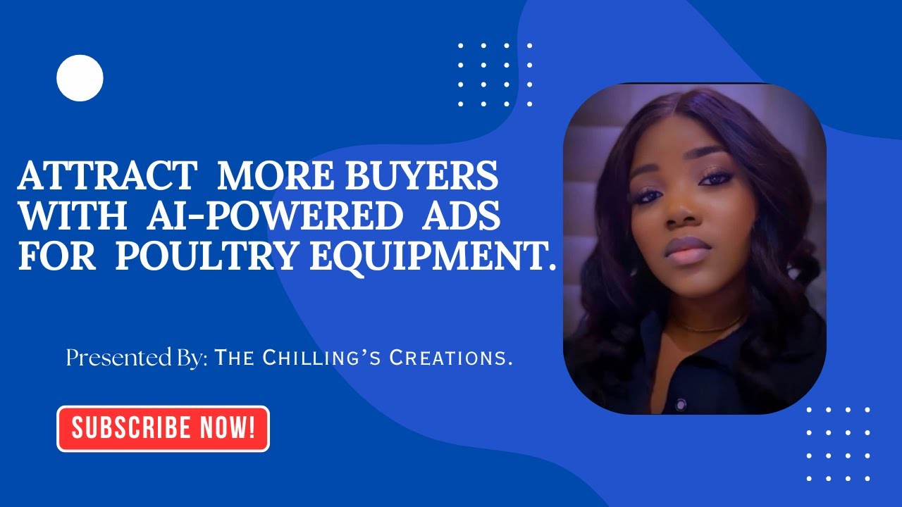 "Poultry Equipment Business Ad | AI Promo for Layer Cages & Chicken Processing Tools"