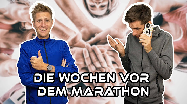 Marathonvorbereitung - Eine Woche vor dem Marathon - was kann man noch machen? Tipps und Tricks