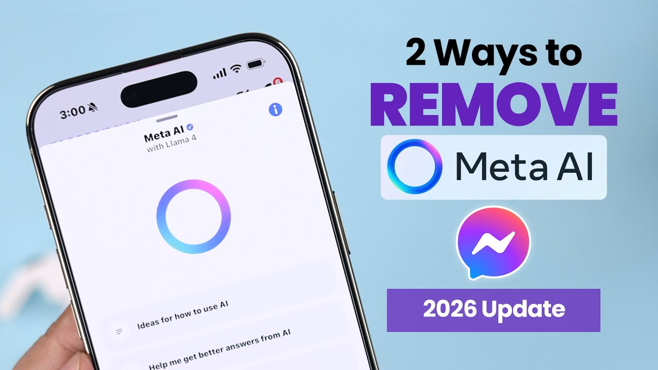 How to Remove Meta AI on Messenger! [2026 Updated Guide] - YouTube