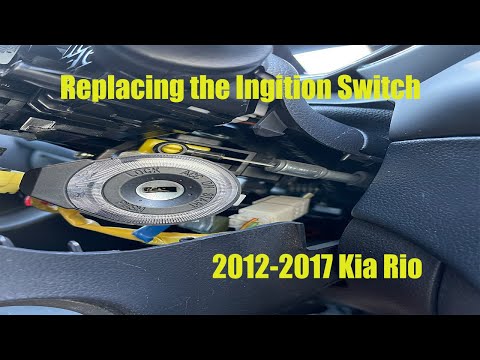 How to Replace Ignition Switch on 2012-2017 Kia Rio After Stolen on a Turo Trip