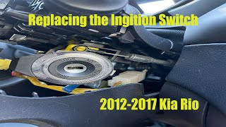 How to Replace Ignition Switch on 2012-2017 Kia Rio After Stolen on a Turo Trip