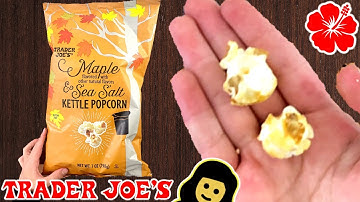 Maple & Sea Salt Kettle Popcorn - Trader Joe’s Product Review