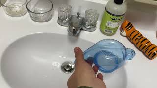 Sinucleanse Soft Tip Neti Pot Nasal Wash System, Relieves Nasal Congestion Due To Cold Flu Review