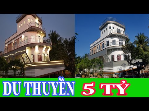 ĐỘC LẠ Chiếc Du Thuyền Đẹp Ngất Ngây 5 Tỷ Ở Vĩnh Long | PHONG RÂU VLOG | Foci