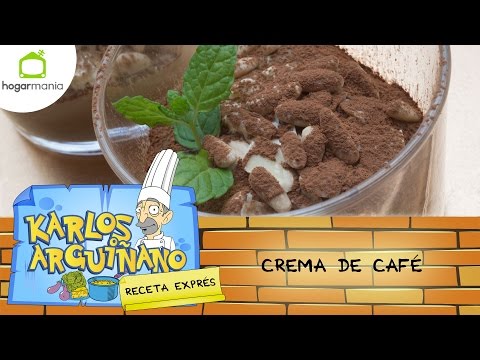 Eva Arguiñano: Receta de Crema de café
