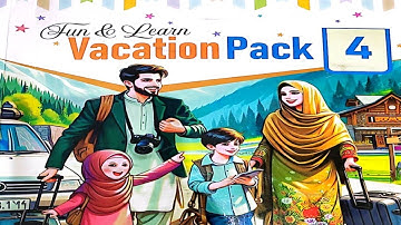 Class 4 | Summer Vacation homework 2025 | Dare Arqam school | grade 4 #svt #2025