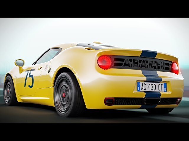 Abarth Classiche 1300 OT Based on Alfa Romeo 4C - YouTube