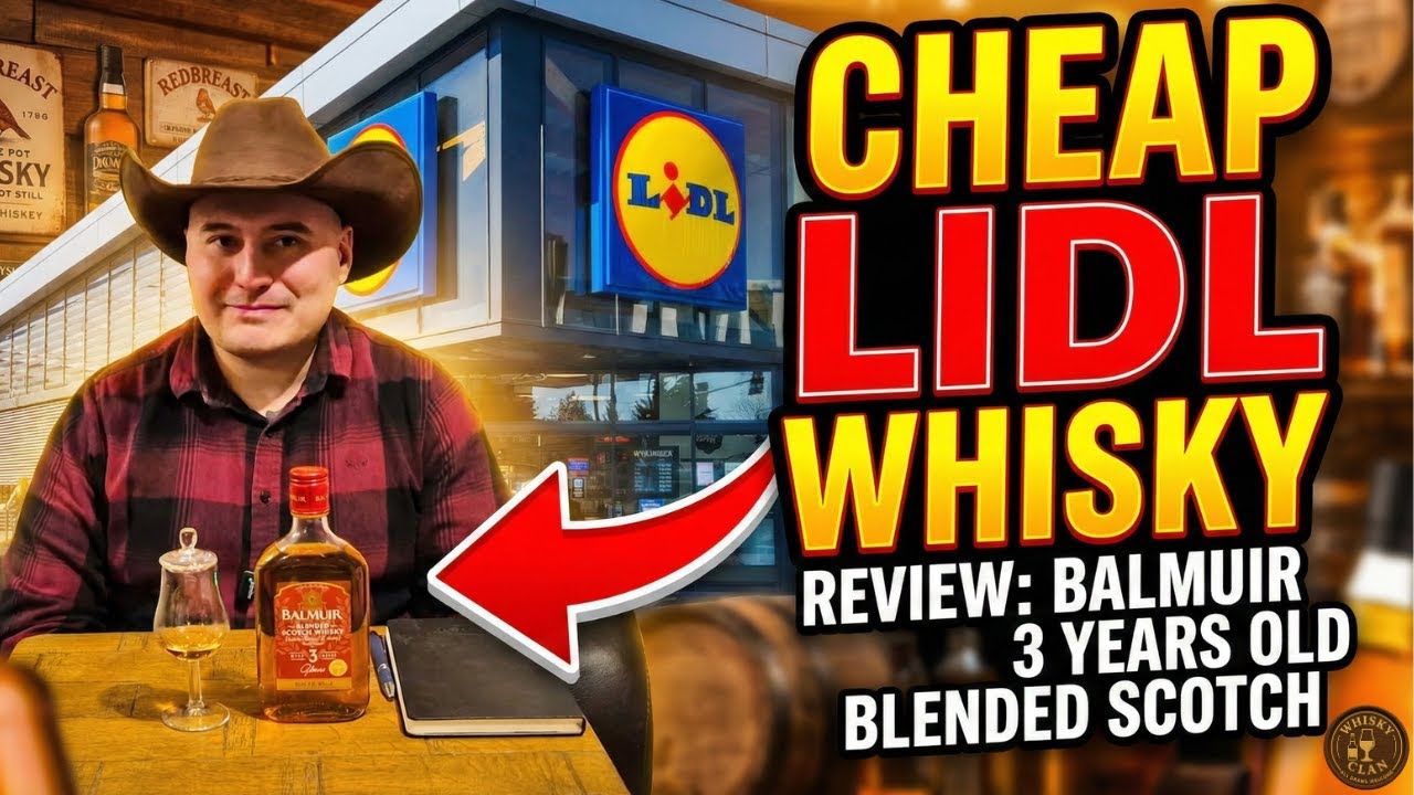 Обзор купажированного шотландского виски Balmuir | Тестирование бюджетного виски из Lidl