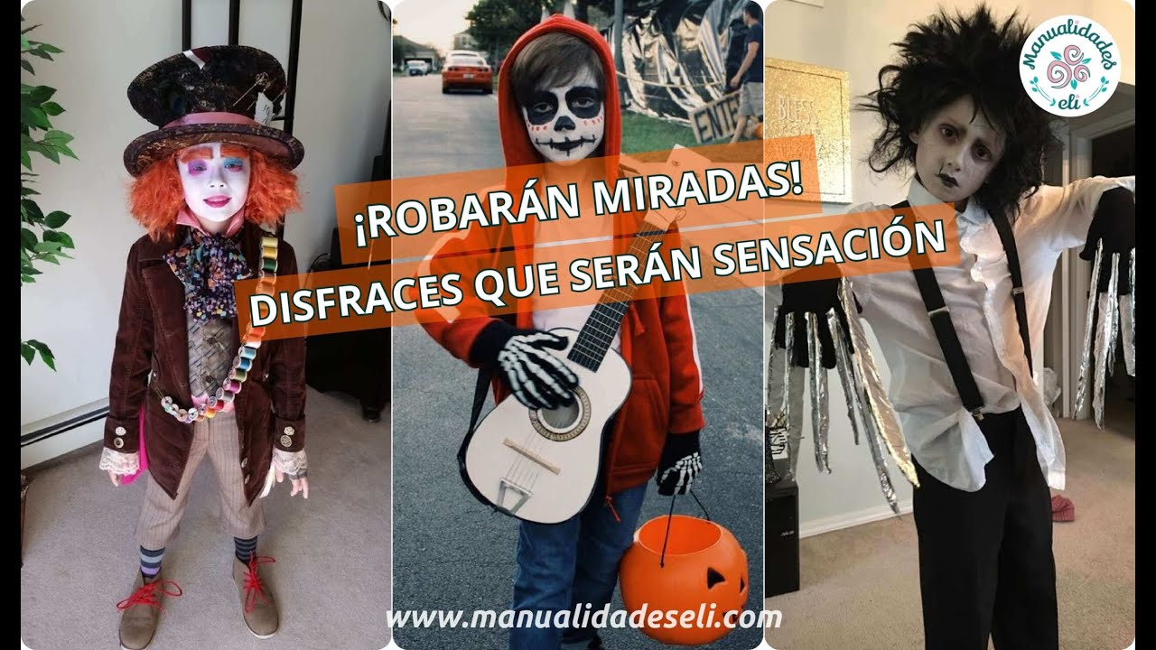 Disfraces De Halloween Para Niños Que Robarán Todas Las Miradas